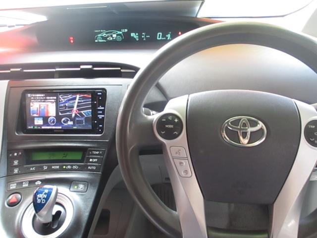 プリウス Ｓ　車検２年付き　社外ナビ　ＴＶ・ＤＶＤ・ＣＤ・ＥＴＣ　Ｂｌｕｅｔｏｏｔｈ　バックカメラ（20枚目）