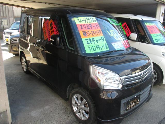 スペーシア Xリミテッド 無事故車 車検2年付き 両側パワースライドドア タイミングチェーン式 ナビ・TV・DVD・CD Bluetooth シートヒーター エネチャージ(3枚目)