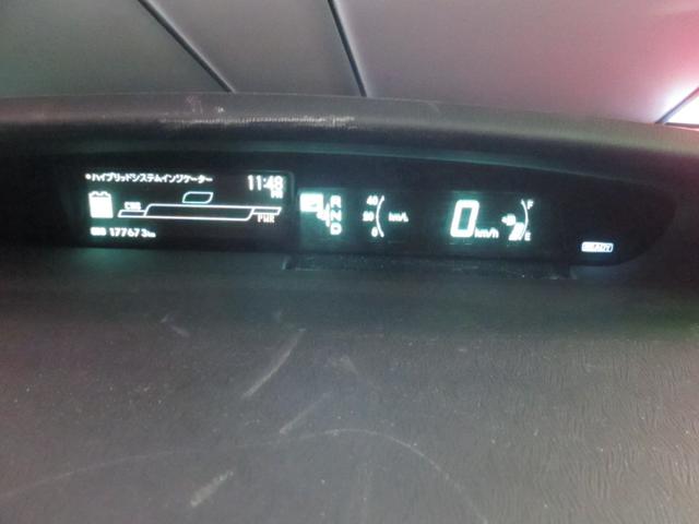 プリウス S 無事故車 車検2年付 純正ナビ TV・DVD・CD・ETC Bluetooth バックカメラ 純正アルミ(19枚目)