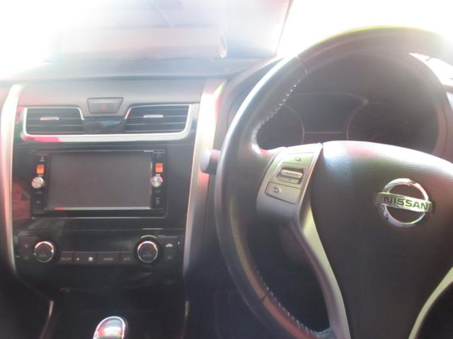 ティアナ XL 無事故車 車検2年付き 純正ナビ TV・DVD・CD・ETC Bluetooth バックカメラ 純正アルミ 前席パワーシート 助手席オットマンシート(12枚目)