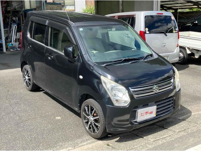 ワゴンＲ ＦＸ　ＥＴＣ　ナビ　ＴＶ　キーレスエントリー　アイドリングストップ　電動格納ミラー　ベンチシート　ＣＶＴ　盗難防止システム　ＡＢＳ　アルミホイール　衝突安全ボディ　エアコン　パワーステアリング（16枚目）