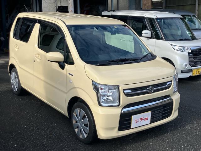 ワゴンＲ ハイブリッドＦＸ－Ｓ　ナビテレビ　前後ドライブレコーダー　スマートキー　プッシュスタート　セキュリティー　アイドリングストップ　シートヒーター　ベンチシート　ワンオーナー（3枚目）