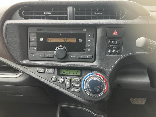 アクア 　ＣＤ　ミラーウィンカー　ＥＴＣ　車検令和９年５月まで　エアコン　パワステ　パワーウィンドウ　ＡＢＳ　運転席エアバッグ　助手席エアバッグ（11枚目）