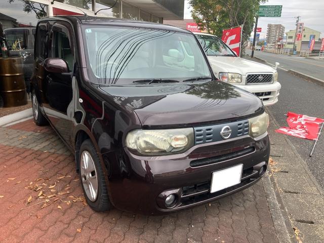 キューブ 　ナビ　インテリキー　プッシュスタートボタン　エアコン　パワステ　パワーウィンドウ　車検令和９年７月まで（3枚目）