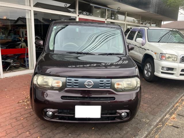 キューブ 　ナビ　インテリキー　プッシュスタートボタン　エアコン　パワステ　パワーウィンドウ　車検令和９年７月まで（4枚目）