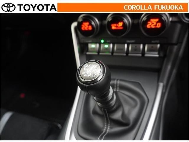 GR86 RZ 衝突被害軽減システム 6速マニュアル ETC バックカメラ CD DVD再生 キーレス スマートキー 盗難防止装置(16枚目)