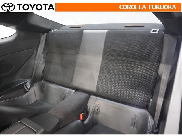 ＧＲ８６ ＲＺ　６速マニュアル　メモリーナビ　フルセグ　ＥＴＣ　ＣＤ　ＤＶＤ再生　キーレス　スマートキー　盗難防止装置（13枚目）