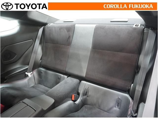 GR86 RZ 衝突被害軽減システム 6速マニュアル メモリーナビ フルセグ ETC バックカメラ CD DVD再生 キーレス スマートキー 盗難防止装置(13枚目)