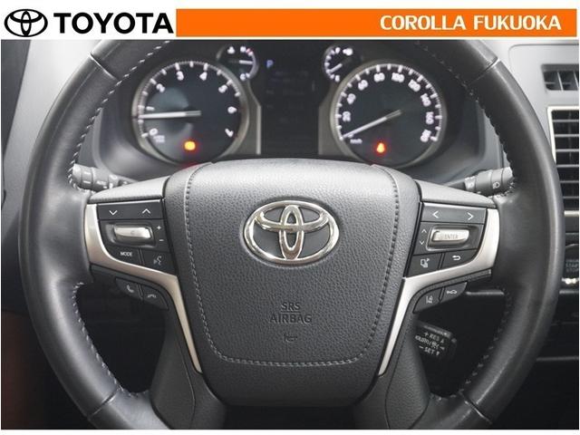 ランドクルーザープラド TX Lパッケージ 70thアニバーサリーリミテッド 衝突被害軽減システム サンルーフ 4WD メモリーナビ フルセグ ETC バックカメラ キーレス スマートキー 盗難防止装置(18枚目)