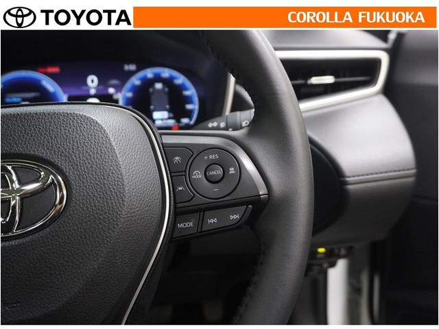 カローラクロス ハイブリッド　Ｚ　衝突被害軽減システム　サンルーフ　メモリーナビ　フルセグ　ＥＴＣ　バックカメラ　ドラレコ　キーレス　スマートキー　盗難防止装置（22枚目）