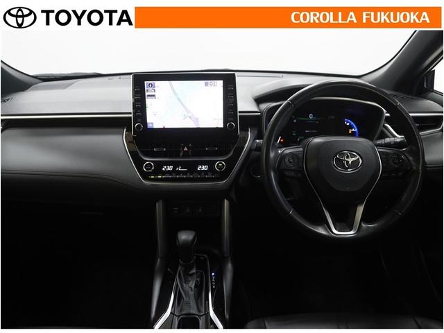 カローラクロス ハイブリッド Z 衝突被害軽減システム メモリーナビ フルセグ ETC バックカメラ ドラレコ キーレス スマートキー 盗難防止装置(15枚目)