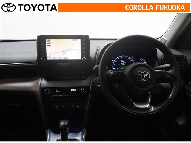 ヤリスクロス Ｚ　衝突被害軽減システム　メモリーナビ　フルセグ　ＥＴＣ　バックカメラ　ドラレコ　キーレス　スマートキー　盗難防止装置（15枚目）