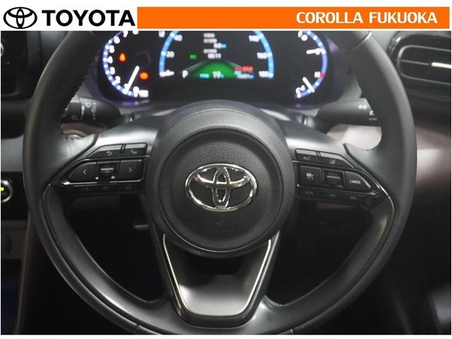 ヤリスクロス Ｚ　衝突被害軽減システム　メモリーナビ　フルセグ　ＥＴＣ　バックカメラ　ドラレコ　キーレス　スマートキー　盗難防止装置（18枚目）