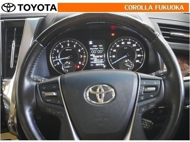 アルファード 3.5GF 衝突被害軽減システム サンルーフ 両側電動スライド メモリーナビ フルセグ ETC バックカメラ ドラレコ 後席モニター CD DVD再生 キーレス スマートキー アイドリングストップ 盗難防止装置(18枚目)