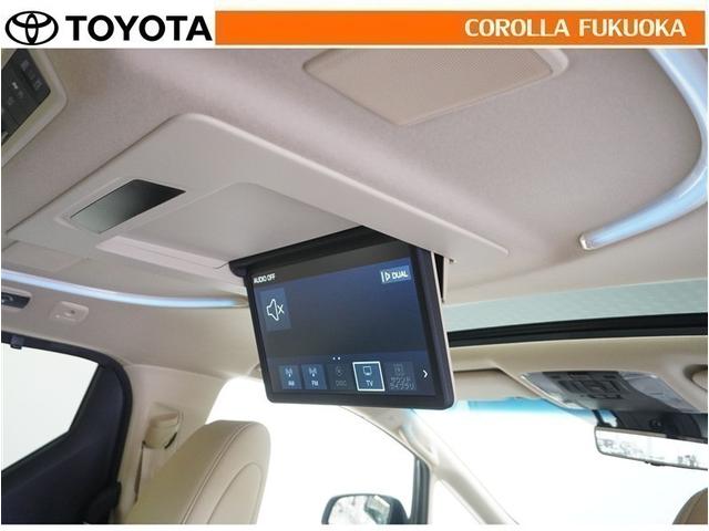 アルファード 3.5GF 衝突被害軽減システム サンルーフ 両側電動スライド メモリーナビ フルセグ ETC バックカメラ ドラレコ 後席モニター CD DVD再生 キーレス スマートキー アイドリングストップ 盗難防止装置(19枚目)