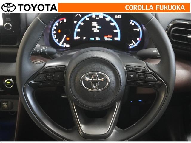 ヤリスクロス Z 衝突被害軽減システム メモリーナビ ETC バックカメラ キーレス スマートキー 盗難防止装置(19枚目)