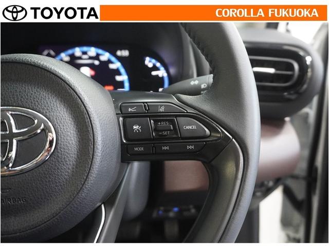 ヤリスクロス Z 衝突被害軽減システム メモリーナビ ETC バックカメラ キーレス スマートキー 盗難防止装置(22枚目)