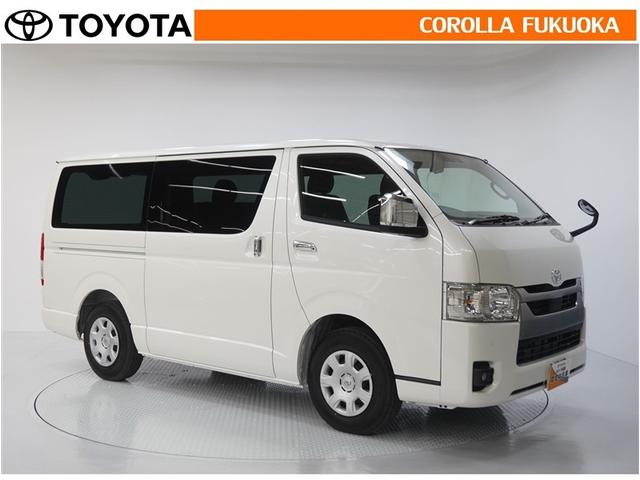 ハイエースバン ロングスーパーGL ダークプライムS 衝突被害軽減システム ディーゼル 両側電動スライド メモリーナビ フルセグ バックカメラ CD DVD再生 キーレス スマートキー 盗難防止装置(10枚目)