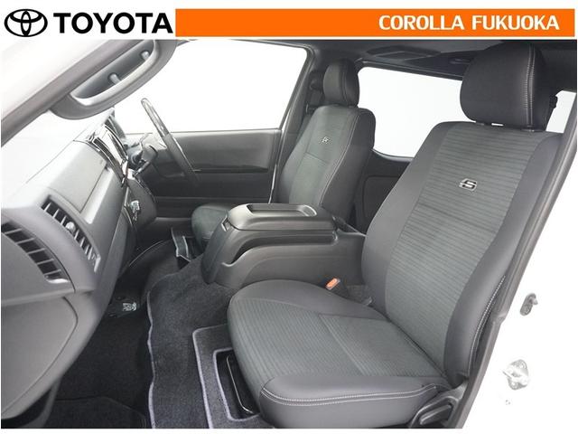 ハイエースバン ロングスーパーGL ダークプライムS 衝突被害軽減システム ディーゼル 両側電動スライド メモリーナビ フルセグ バックカメラ CD DVD再生 キーレス スマートキー 盗難防止装置(12枚目)