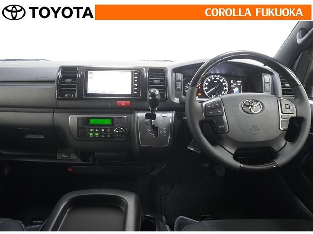 ハイエースバン ロングスーパーGL ダークプライムS 衝突被害軽減システム ディーゼル 両側電動スライド メモリーナビ フルセグ バックカメラ CD DVD再生 キーレス スマートキー 盗難防止装置(16枚目)