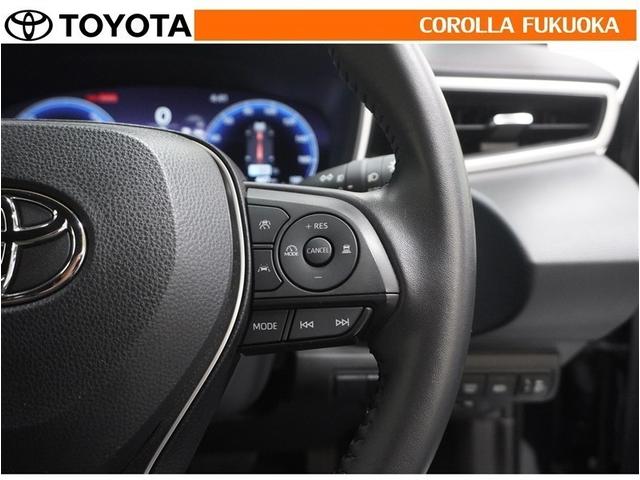 カローラスポーツ ハイブリッドG Z 衝突被害軽減システム フルセグ ETC バックカメラ ドラレコ キーレス スマートキー 盗難防止装置(21枚目)