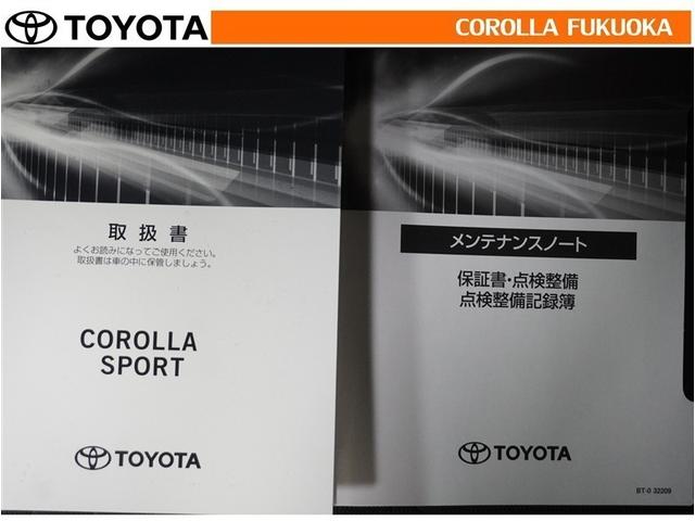 カローラスポーツ ハイブリッドG Z 衝突被害軽減システム フルセグ ETC バックカメラ ドラレコ キーレス スマートキー 盗難防止装置(32枚目)