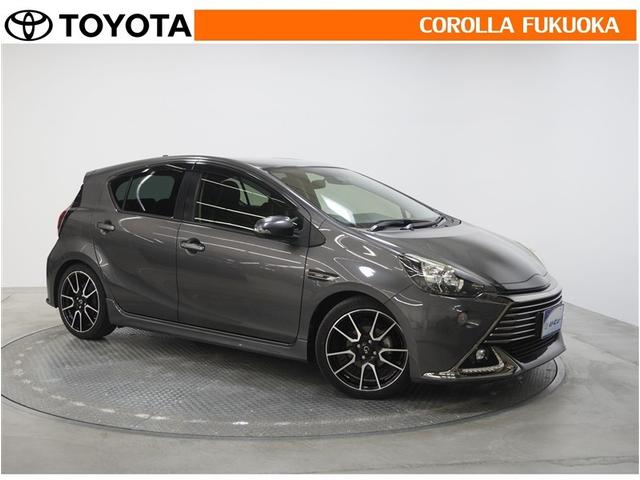 アクア G G’s 衝突被害軽減システム メモリーナビ フルセグ ETC バックカメラ ドラレコ CD DVD再生 キーレス スマートキー 盗難防止装置(9枚目)