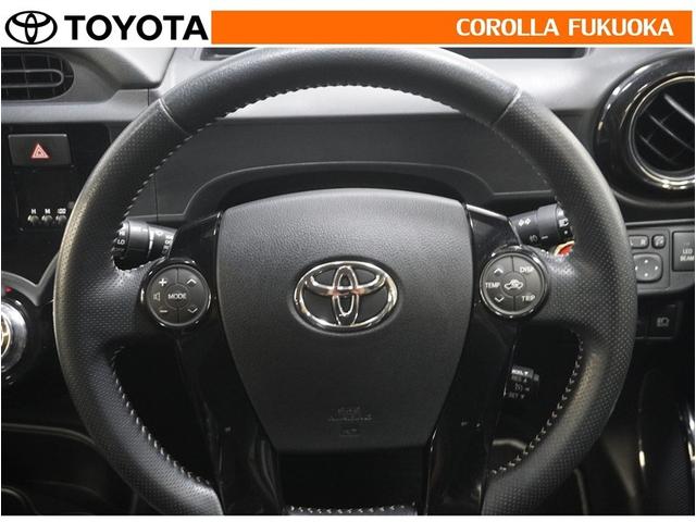 アクア G G’s 衝突被害軽減システム メモリーナビ フルセグ ETC バックカメラ ドラレコ CD DVD再生 キーレス スマートキー 盗難防止装置(21枚目)