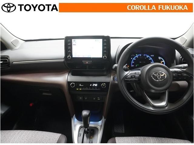 ヤリスクロス ハイブリッドＺ　衝突被害軽減システム　メモリーナビ　フルセグ　ＥＴＣ　バックカメラ　キーレス　スマートキー　盗難防止装置（15枚目）