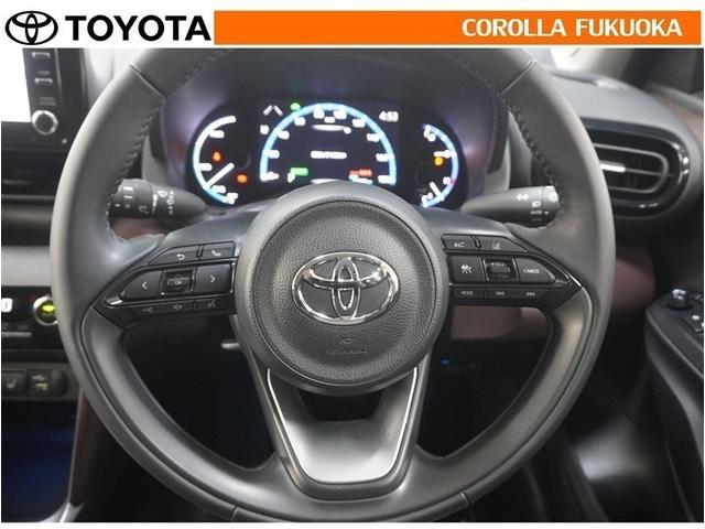 ヤリスクロス ハイブリッドＺ　衝突被害軽減システム　メモリーナビ　フルセグ　ＥＴＣ　バックカメラ　キーレス　スマートキー　盗難防止装置（19枚目）