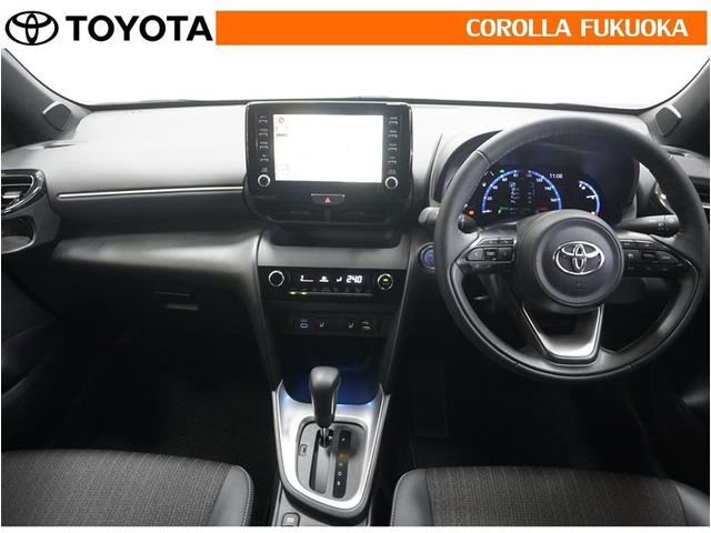 ヤリスクロス ハイブリッドZ 衝突被害軽減システム メモリーナビ フルセグ ETC バックカメラ ドラレコ キーレス スマートキー 盗難防止装置(15枚目)