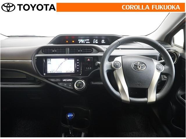 アクア G 衝突被害軽減システム メモリーナビ フルセグ ETC バックカメラ ドラレコ CD DVD再生 キーレス スマートキー 盗難防止装置(15枚目)