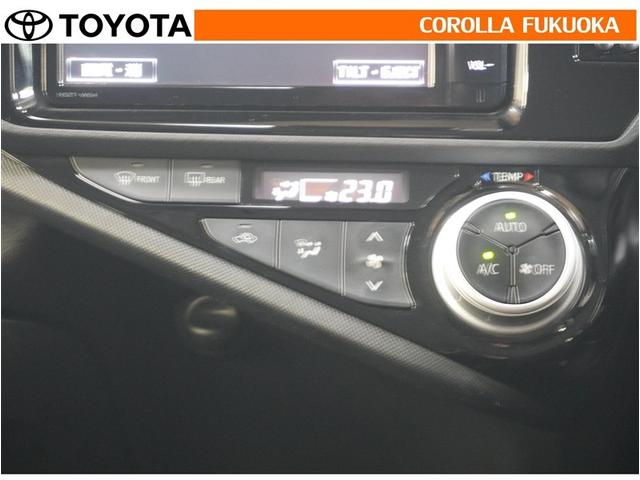 アクア G 衝突被害軽減システム メモリーナビ フルセグ ETC バックカメラ ドラレコ CD DVD再生 キーレス スマートキー 盗難防止装置(18枚目)