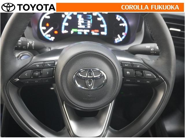 ヤリスクロス ハイブリッドZ 衝突被害軽減システム メモリーナビ フルセグ ETC バックカメラ ドラレコ キーレス スマートキー 盗難防止装置(19枚目)