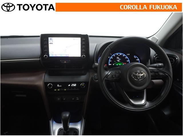 ヤリスクロス Ｚ　衝突被害軽減システム　メモリーナビ　フルセグ　ＥＴＣ　バックカメラ　ドラレコ　キーレス　スマートキー　盗難防止装置（15枚目）