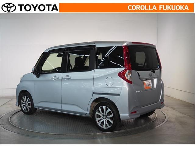 ルーミー カスタムＧ－Ｔ　衝突被害軽減システム　両側電動スライド　メモリーナビ　フルセグ　ＥＴＣ　バックカメラ　後席モニター　ＣＤ　ＤＶＤ再生　キーレス　スマートキー　アイドリングストップ　盗難防止装置（7枚目）