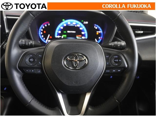 カローラスポーツ ハイブリッドG Z 衝突被害軽減システム バックカメラ キーレス スマートキー 盗難防止装置(18枚目)