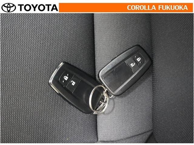 カローラスポーツ ハイブリッドG Z 衝突被害軽減システム バックカメラ キーレス スマートキー 盗難防止装置(32枚目)