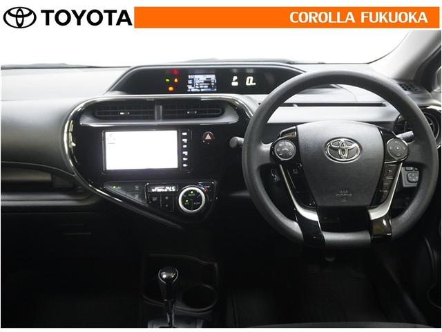 アクア Ｓスタイルブラック　衝突被害軽減システム　メモリーナビ　フルセグ　ＥＴＣ　バックカメラ　ドラレコ　ＣＤ　ＤＶＤ再生　キーレス　スマートキー　盗難防止装置（14枚目）