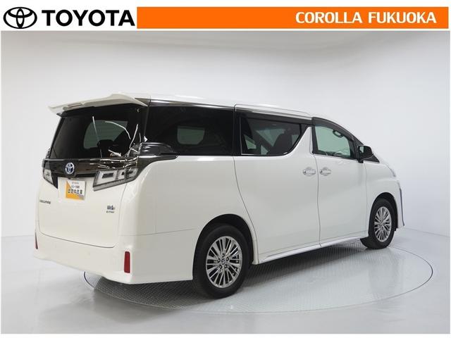 ヴェルファイアハイブリッド ゴールデンアイズII 衝突被害軽減システム 4WD 両側電動スライド フルセグ ETC バックカメラ ドラレコ 後席モニター CD DVD再生 キーレス スマートキー 盗難防止装置(8枚目)