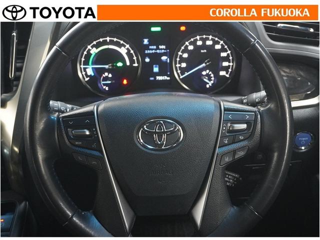 ヴェルファイアハイブリッド ゴールデンアイズII 衝突被害軽減システム 4WD 両側電動スライド フルセグ ETC バックカメラ ドラレコ 後席モニター CD DVD再生 キーレス スマートキー 盗難防止装置(22枚目)