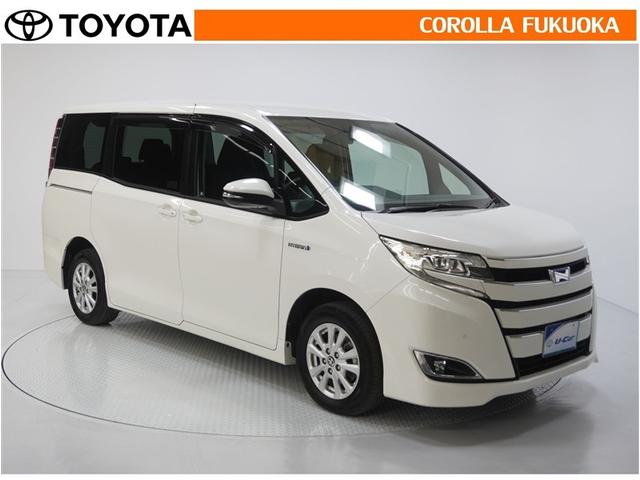 ノア ハイブリッドX 衝突被害軽減システム 両側電動スライド メモリーナビ フルセグ ETC バックカメラ ドラレコ CD DVD再生 キーレス スマートキー 盗難防止装置(9枚目)