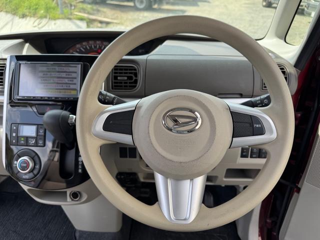 タント Ｘ　ＳＡＩＩＩ　社外ナビ　ＴＶ　ＣＤ　　Ｂｌｕｅｔｏｏｔｈ　ＥＴＣ　フロントドライブレコーダー　オートライト　左側パワースライドドア　シートヒーター　バックセンサー　スマートアシスト　後部座席ロールサンシェード（18枚目）