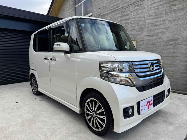 Ｎ－ＢＯＸカスタム Ｇ・ターボＡパッケージ　ドライブレコーダー　ＥＴＣ　バックカメラ　両側電動スライドドア　ナビ　ＴＶ　オートクルーズコントロール　衝突被害軽減システム　オートライト　ＨＩＤ　スマートキー　アイドリングストップ　電動格納ミラー（14枚目）