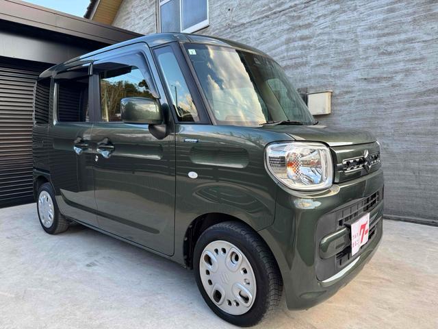 スペーシア ハイブリッドＧ　両側スライドドア　ナビ　ＴＶ　クリアランスソナー　レーンアシスト　衝突被害軽減システム　オートライト　スマートキー　アイドリングストップ　電動格納ミラー　ベンチシート　ＣＶＴ　盗難防止システム　ＡＢＳ（13枚目）