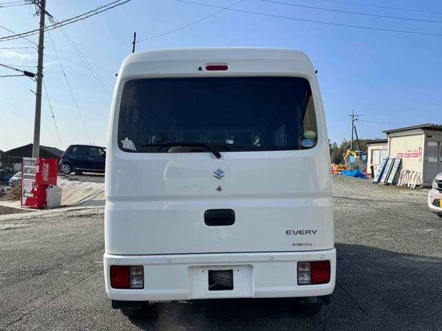 エブリイ ＰＡリミテッド　ＡＴ　衝突被害軽減システム　クリアランスソナー　レーンアシスト　ドライブレコーダー　ＥＴＣ　両側スライドドア　キーレスエントリー　オートライト　ＡＢＳ　ＥＳＣ　エアコン（6枚目）