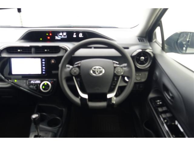 アクア Sスタイルブラック AUX端子 ECOモード 記録簿あり バックモニタ- 地デジフルセグ ナビTV イモビライザー LEDライト スマートキープッシュスタート 1オーナー アルミホイール ETC付き Wエアバッグ ABS(4枚目)