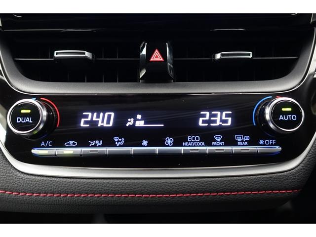 カローラスポーツ ハイブリッドG Z サイドエアバック 前後誤発進抑制 盗難防止 スマートキーシステム Bモニ オートクルーズ LEDライト 1オーナー車 エアバック オートエアコン 地デジ ナビTV AW デュアルエアバッグ 整備記録簿(18枚目)