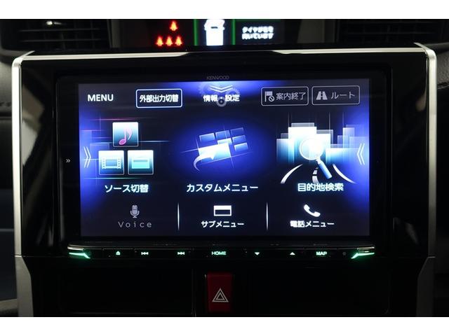ルーミー カスタムＧ－Ｔ　助手席エアバック　両側オートスライドドア　スマートキープッシュスタート　ＬＥＤライト　１オーナー　横滑り防止機能　クルコン　点検記録簿　ＥＴＣ付　アルミホイール　キーレス　ＤＶＤ　ナビ＆ＴＶ　エアロ（12枚目）