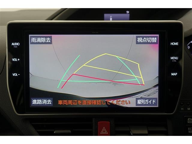ヴォクシー ハイブリッドZS 煌III ドライブレコーダ アイドリングストップ 地デジTV リヤカメラ 1オナ車 Wエアコン スマートキー ミュージックプレイヤー接続可 DVD再生可 クルコン VSC キーレス アルミホイール ナビ&TV(11枚目)